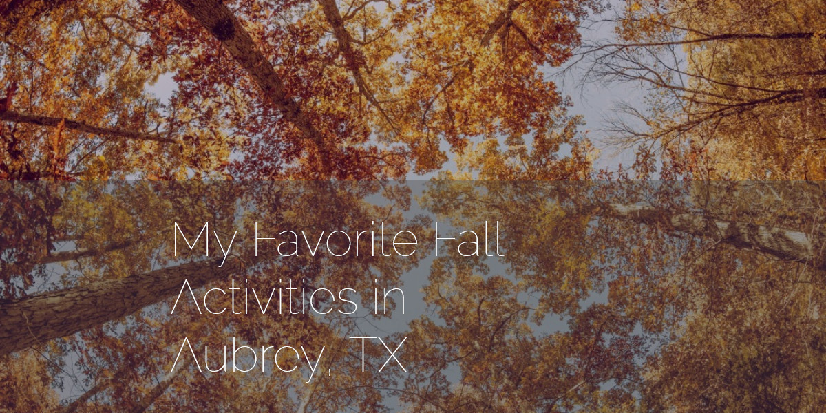 My Favorite Fall Activities in Aubrey, TX