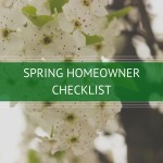 Spring Homeowner Checklist